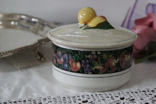 Barattolo vintage ceramica - barattolo,