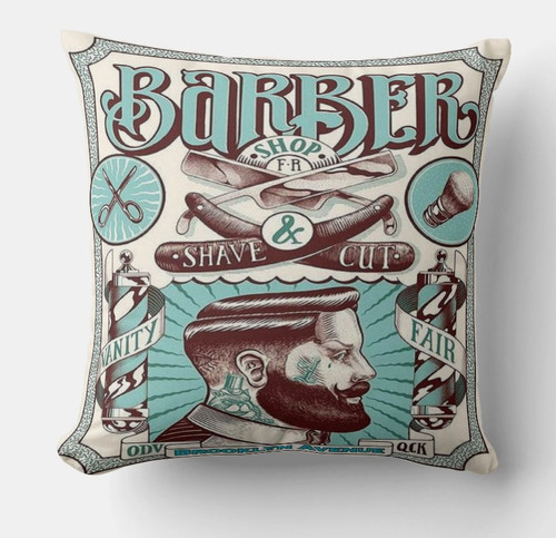 Cuscino 40x40 tributo barbiere - tributo,