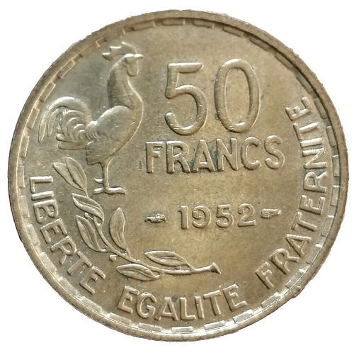 Francs guiraud 1952 en - francs,