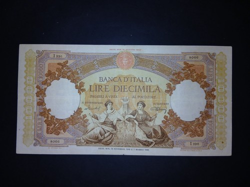 10000 lire repubbliche - lire,