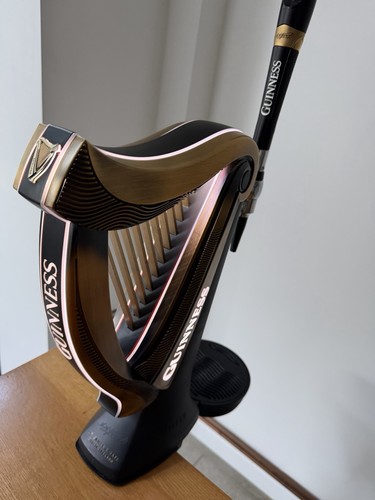 Guinness harp illuminated - guinness,