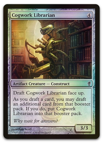 Cogwork librarian - #58, (foil)
