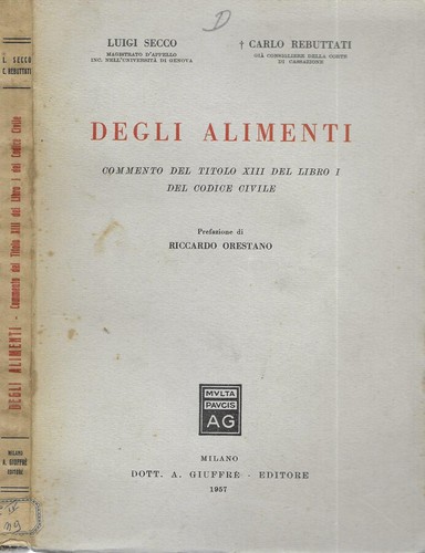 Degli alimenti commento - degli, alimenti.