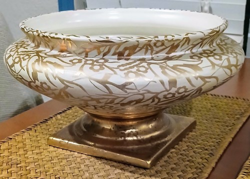 Vaso ceramica italiana bassano - vaso,