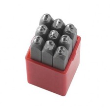 SET PUNZONI NUMERI 6 MM X