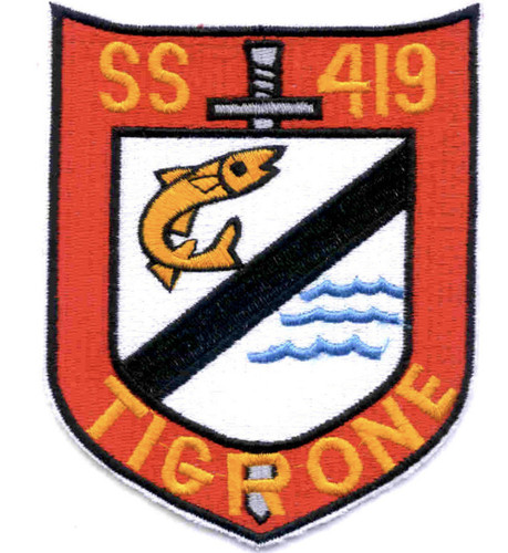 Navy uss 419 tigrone - navy, ss-419