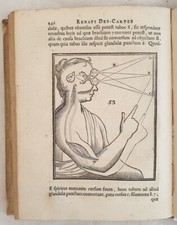 CARTESIO RENE DESCARTES TRACTATUS DE HOMINE FISIOLOGIA UMANA MEDICINA PHYSIOLOGY