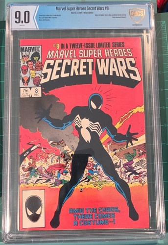 Secret wars cgc - wars, white