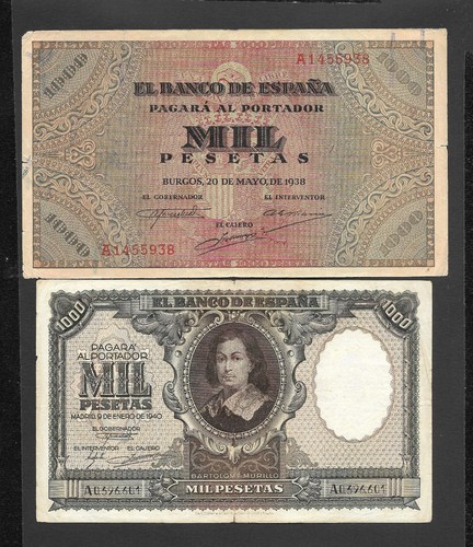 Billetes 1000 pesetas - billetes, (1)