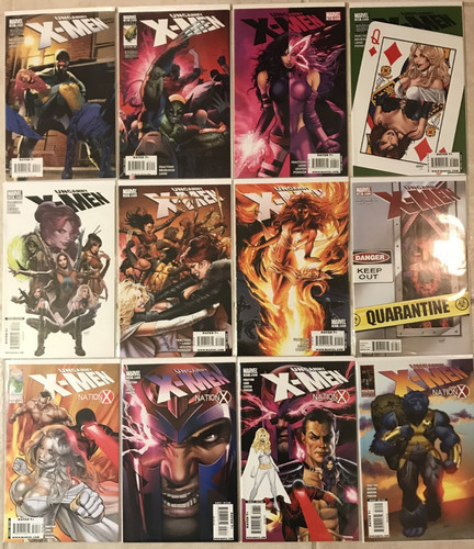 Lotto uncanny men - x-men, 502