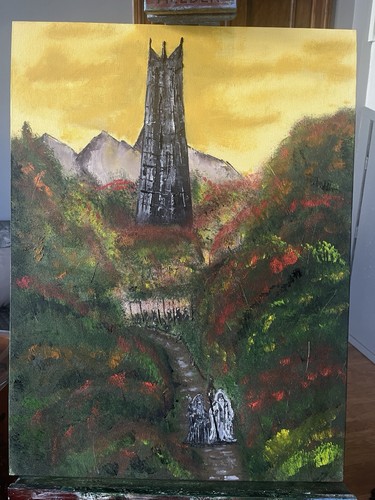 Gandalf visits isengard - gandalf,