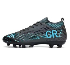 Scarpe Calcio Professionali Uomo Stile CR7 con Tacchetti per Esterno calcetto