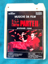 STEREO 8 MUSICHE DA FILM IL PADRINO PROFONDO ROSSO ECC