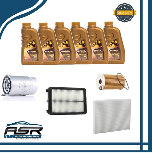 Kit filtri tagliando hyundai - tagliando,