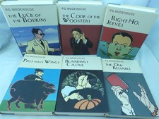 PG Wodehouse: 6 Hardback Lot
