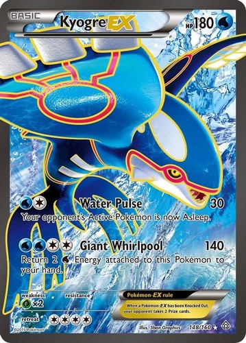 Kyogre 148 160 - kyogre, 148/160