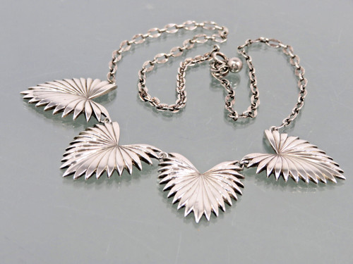 Collana argento art deco - argento,