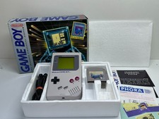 Console Nintendo Gameboy Classic grigia ottime condizioni CIB & IMBALLO ORIGINALE ⚡ PRONTA AL FLASH⚡