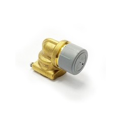 TECO - Raccordo a gomito a 90° modello FASTEC M/F per K4  con manopola