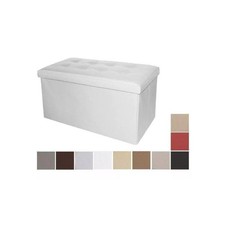 PUFF POUF CONTENITORE ECOPELLE