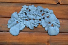 Frutta piastra per camino