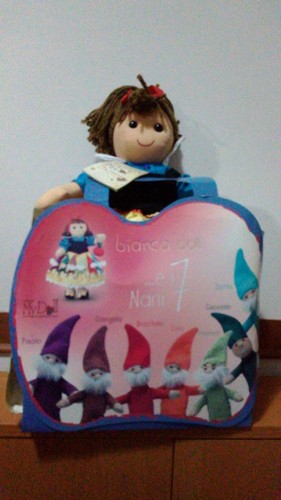 Doll biancaneve i sette - doll,