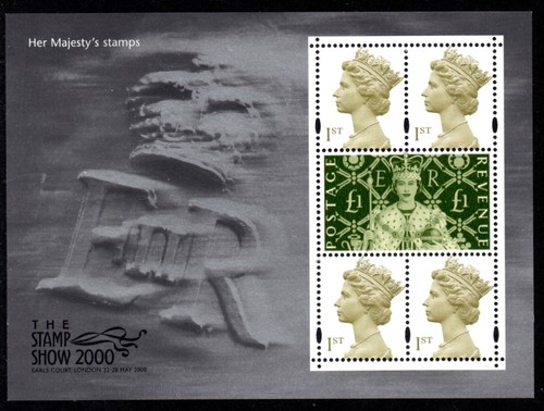 Stamp show 2000 - stamp, mini-sheet