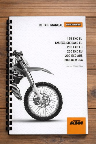 Ktm 125 200 exc six - 200,