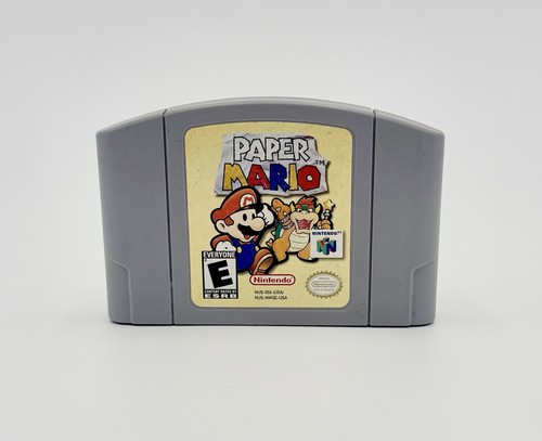 Paper mario nintendo 64 solo - paper,