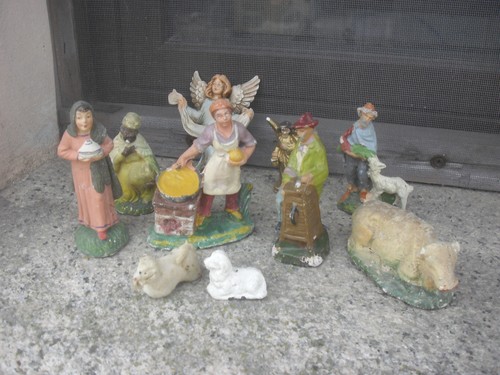 Lotto vecchie statuine - vecchie,