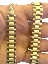10kt Yellow Gold Oyster Link
