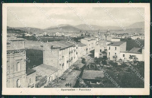 Caserta sparanise cartolina - sparanise,