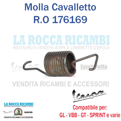 Molla cavalletto vespa anni - molla,