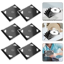  6 Pcs Porta Cd Custodia