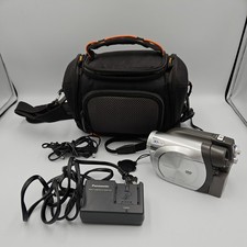 Panasonic VDR-D100 Videocamera DVD 30x Zoom Ottico Videocamera FUNZIONANTE TESTATA!