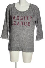 H&M L.O.G.G. Felpa Donna Tuta da ginnastica Taglia IT 42 grigio chiaro-rosso