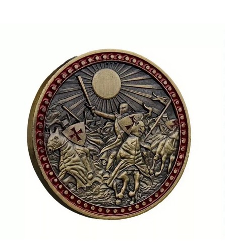 Challenge coin knight - coin,