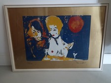 SERIGRAFIA POP ART 40/100 FIRMATA RARA