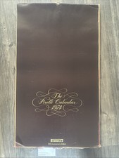 Vintage 1974 Pirelli Calendar 10th Anniversary Edition 31”x18” Original Box