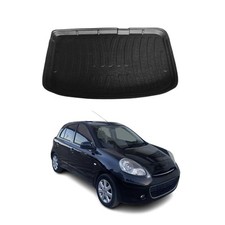 Vasca baule vano di carico per Nissan Micra 2010-2017 gomma TPE nero