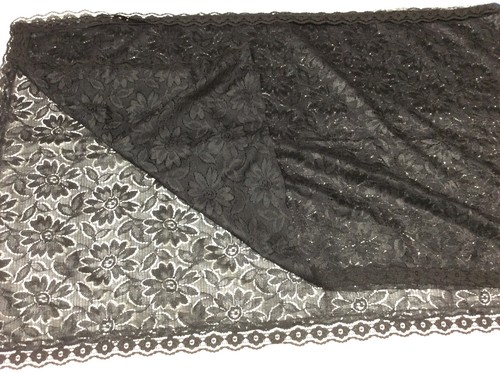Mantella pizzo nero - in,