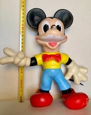 Walt Disney Topolino Pupazzo in gomma Vintage anni 60