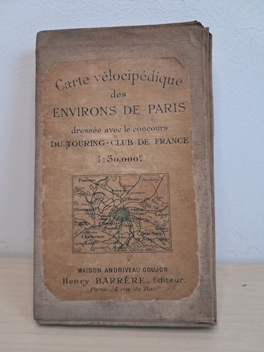 Carte vélocipédique des - carte,