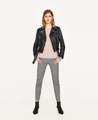 Leather jacket from zara - from,