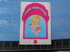 Foglio Rivenditori Pubblicità cherry merry muffin Collectors Brochure -K6