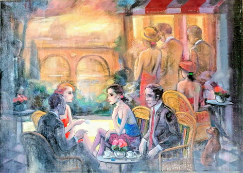 Giovanni vulic quadro olio - giovanni,