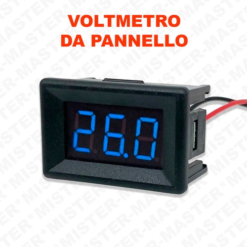 Voltmetro digitale pannello - digitale, da