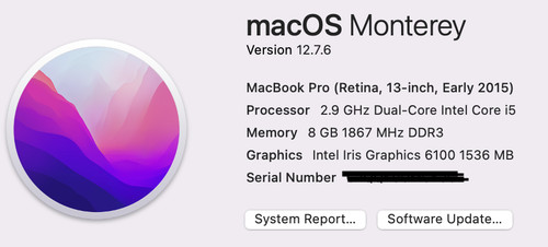 Apple macbook pro 2015 - apple,