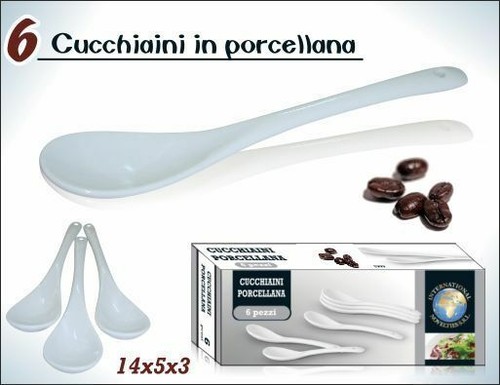 Cucchiaini in porcellana - in,