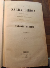 FIRENZE 1851 LA SACRA BIBBIA